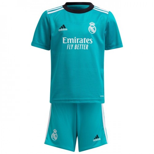 Nogometni Dresovi Real Madrid Dječji Treći 2021/2022 Kratkih Rukava Nogometni Dresovi Real Madrid Dječji Treći 2021/2022 Kratkih Rukava